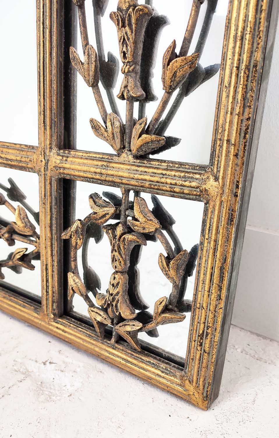 WALL MIRROR, Continental gilt framed with a rectangular bevelled plate, 153cm x 117cm. - Image 3 of 4