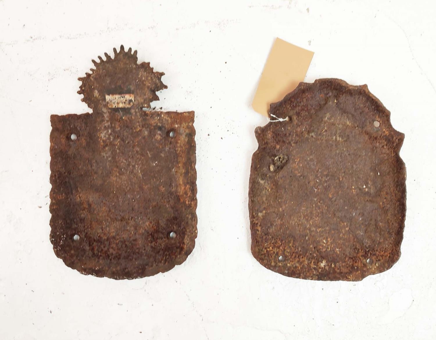 BOUNDRY MARKERS, two, possibly 18th century, largest 36cm x 23cm. (2) - Image 8 of 8