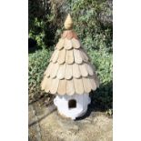 DOVECOTE, with shingle roof, 75cm H x 50cm W