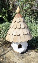 DOVECOTE, with shingle roof, 75cm H x 50cm W