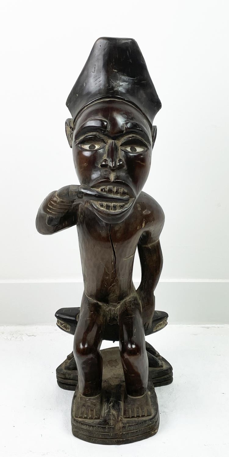 LUBA FIGURE, Congo, 72cm H.