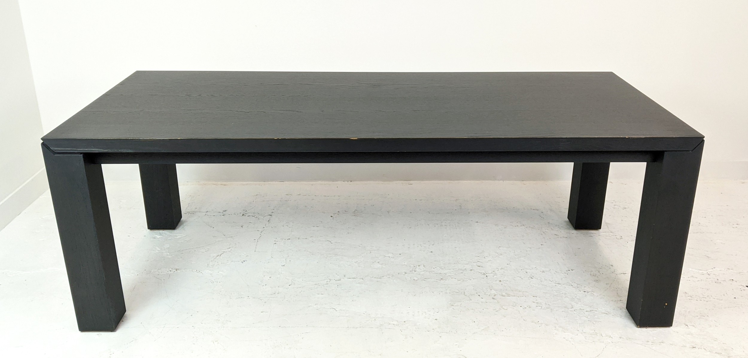 LIVING SPACE AMBROGIO EXTENDABLE DINING TABLE, 220cm x 95xm 76cm at smallest. - Image 2 of 11