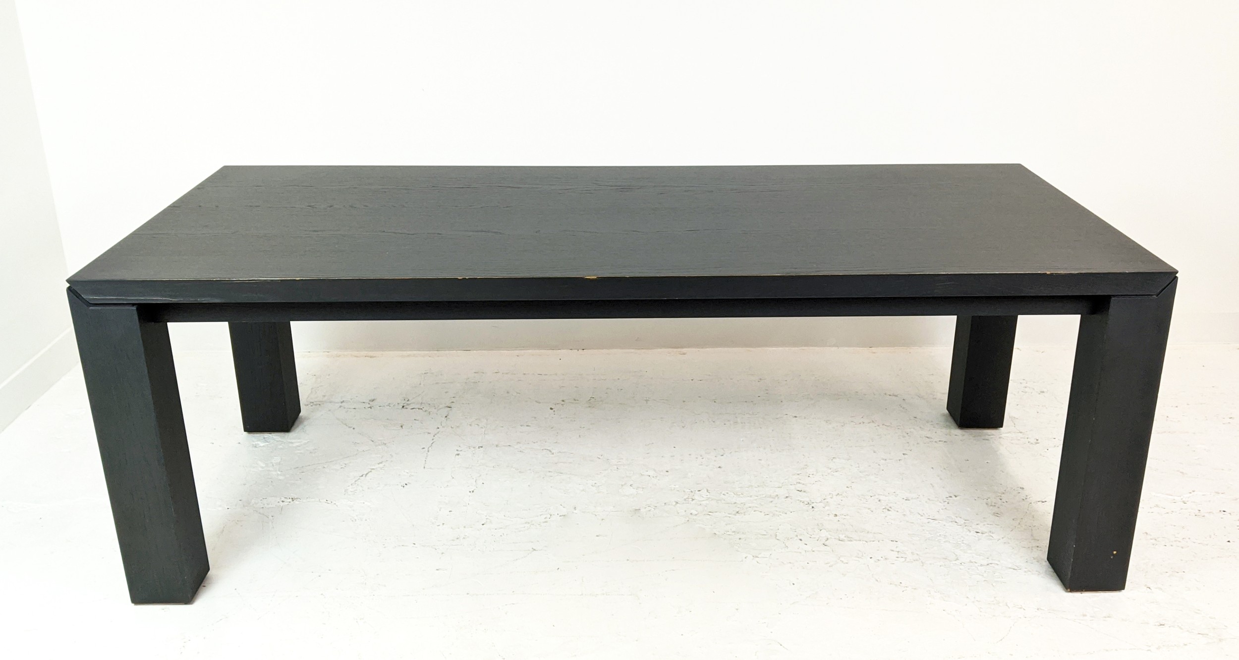 LIVING SPACE AMBROGIO EXTENDABLE DINING TABLE, 220cm x 95xm 76cm at smallest.