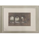 SPENCER HOFFMAN (British) (1875-1950) Original, signed watercolour, 'Admiralty Arch - London', dated