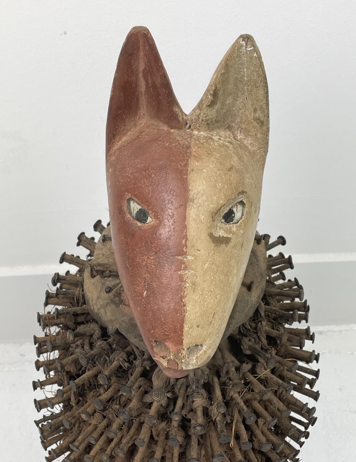 NKISI KONDI NAIL ANIMAL FETISH (Congo), 50cm H. - Image 3 of 5