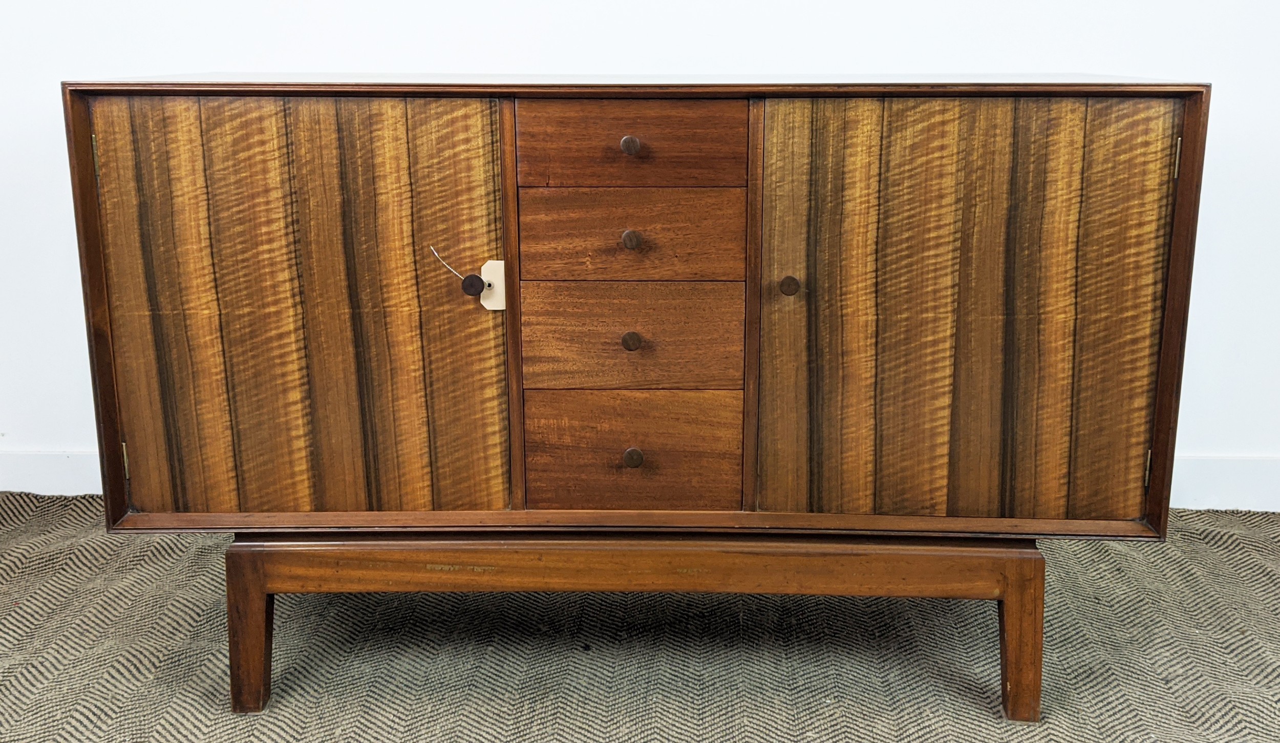 HEAL'S SIDEBOARD, mid 20th century walnut with four drawers flanked by two doors, 90cm H x 145cm x - Image 2 of 13