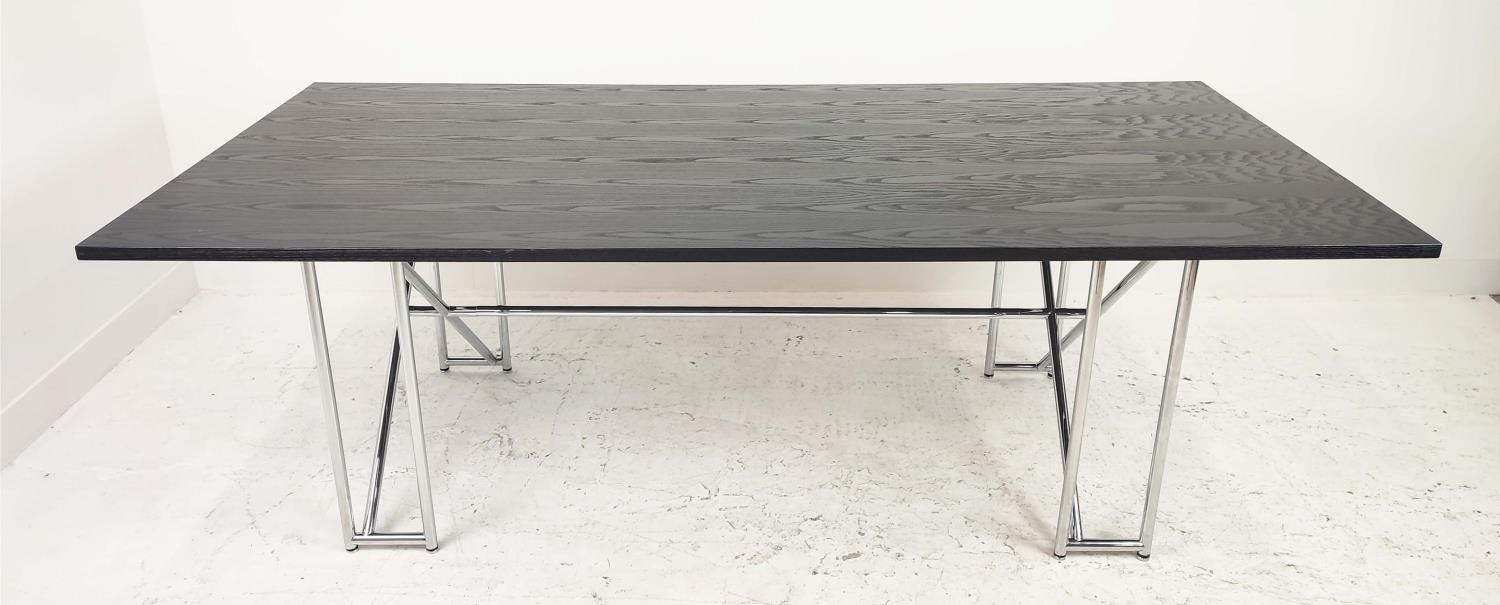 CLASSICON DOUBLE X TABLE, by Eileen Gray, 230cm x 110cm x 72.5cm.