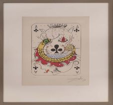 SALVADOR DALI, Amour et La Chance, lithograph on arches paper, 47cm x 32cm, signed, artists proof