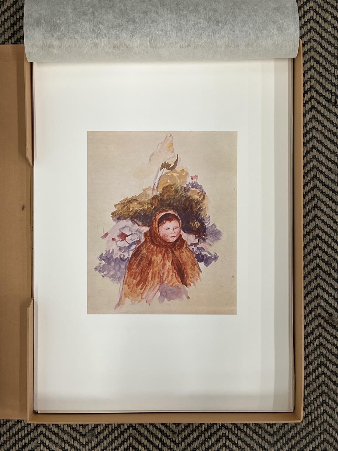 AFTER PIERRE AUGUSTE RENOIR, a folio of 24 off-set lithographs printed by Cartiere Miliani di - Image 17 of 28