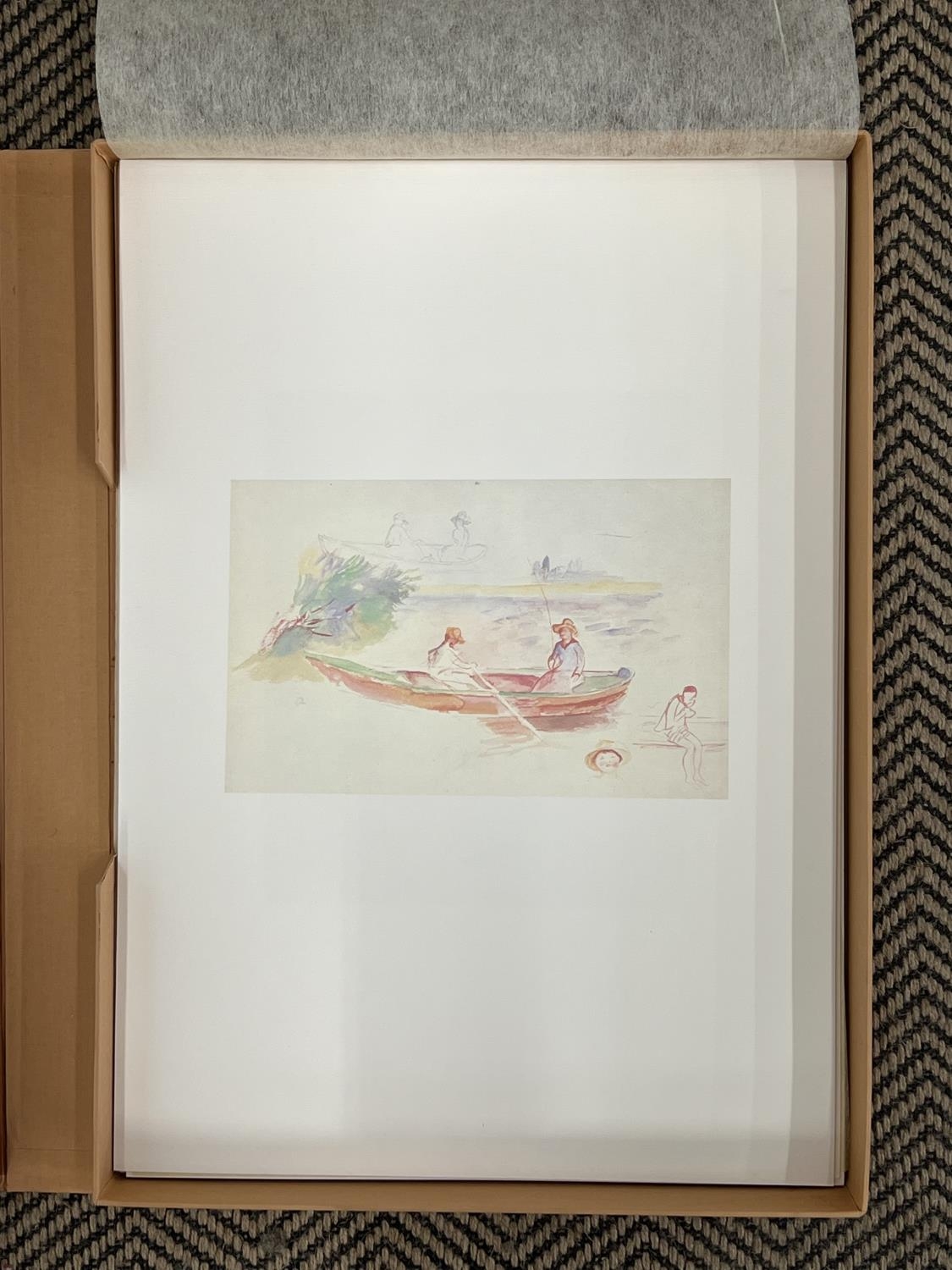 AFTER PIERRE AUGUSTE RENOIR, a folio of 24 off-set lithographs printed by Cartiere Miliani di - Image 16 of 28