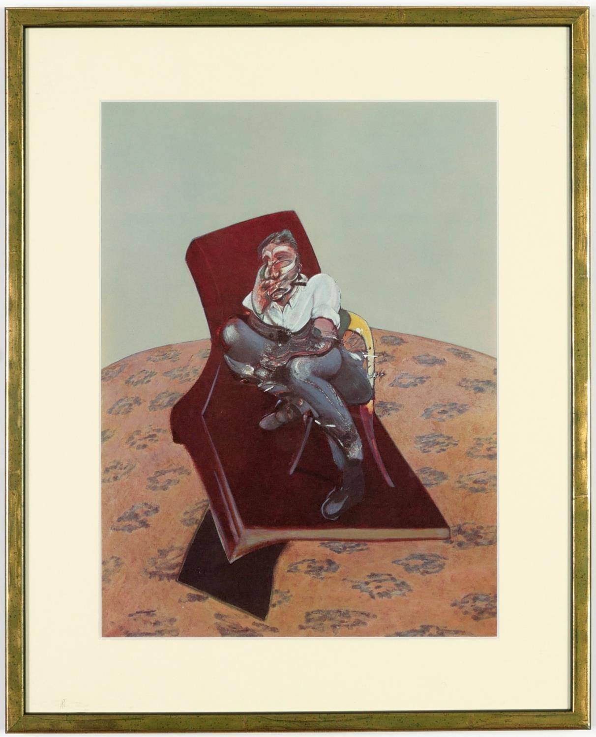 FRANCIS BACON, Portrait of George Dyer, a set of three off set lithographs, printed by Maeght 1966 - Image 3 of 4