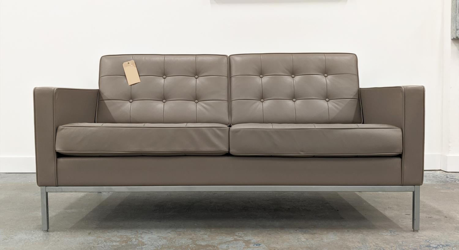 KNOLL FLORENCE KNOLL SOFA, by Florence Knoll, 159.5cm W. - Image 3 of 8