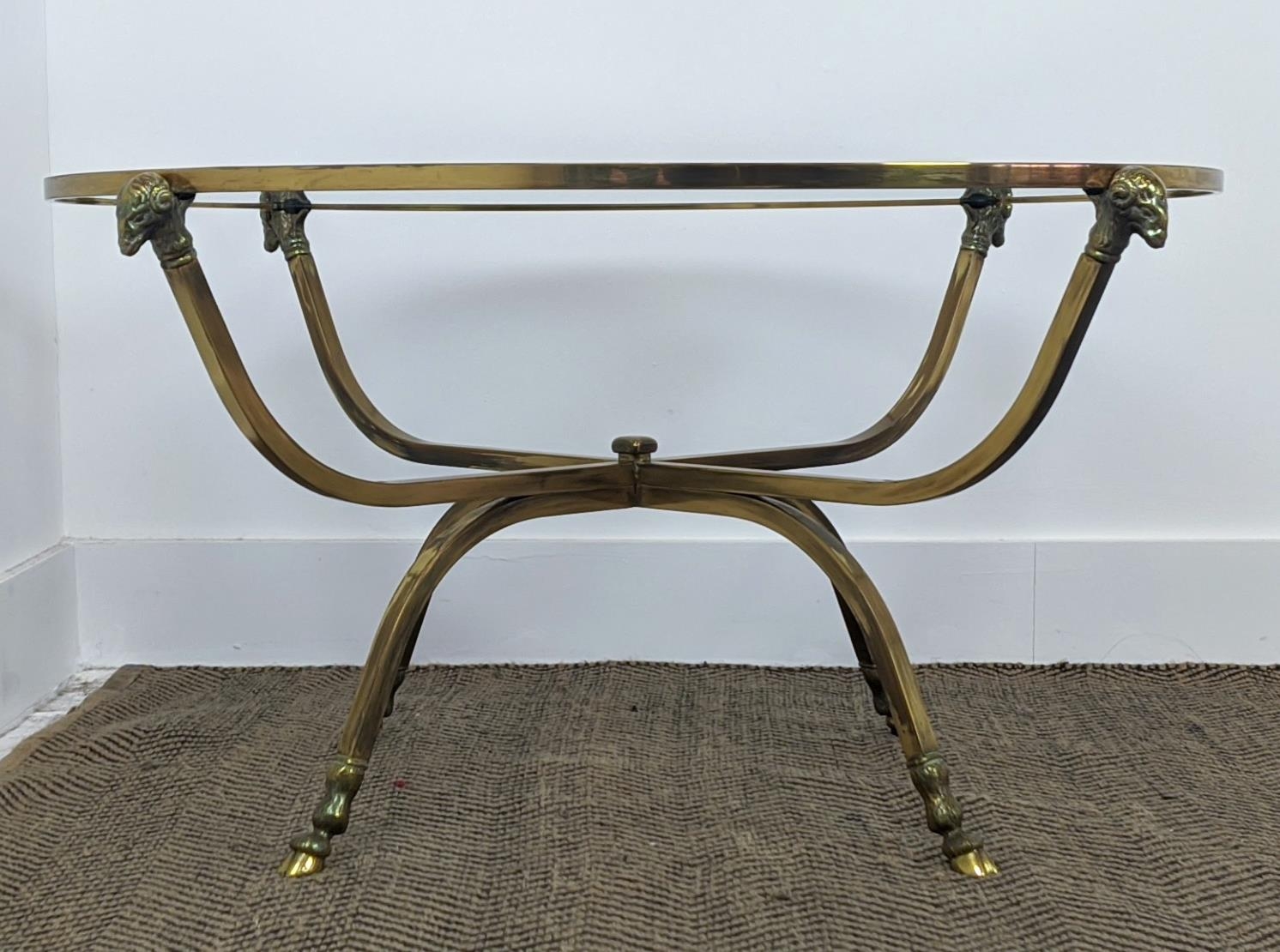 ATTRIBUTED TO MAISON JANSEN COFFEE TABLE, 43cm H x 83cm x 83cm. - Image 3 of 6