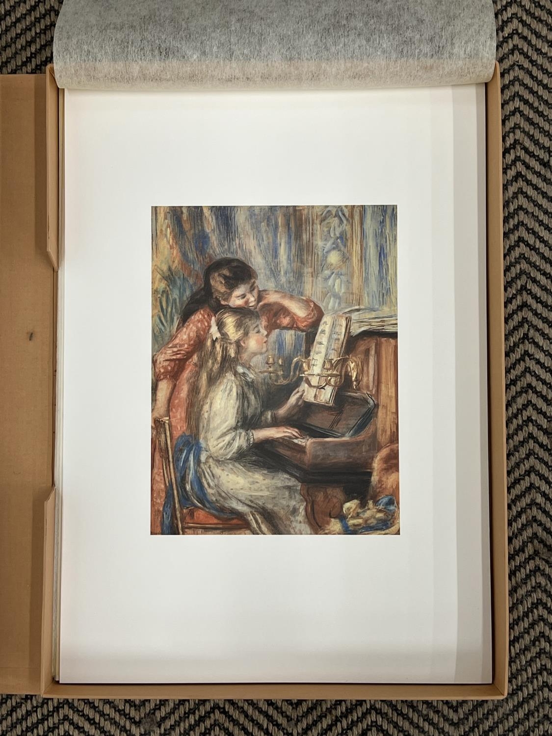 AFTER PIERRE AUGUSTE RENOIR, a folio of 24 off-set lithographs printed by Cartiere Miliani di - Image 19 of 28