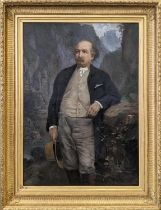 19TH CENTURY FRENCH SCHOOL, 'Portrait of Nobel Lureate Frederic Mistral', painted in St Remy de