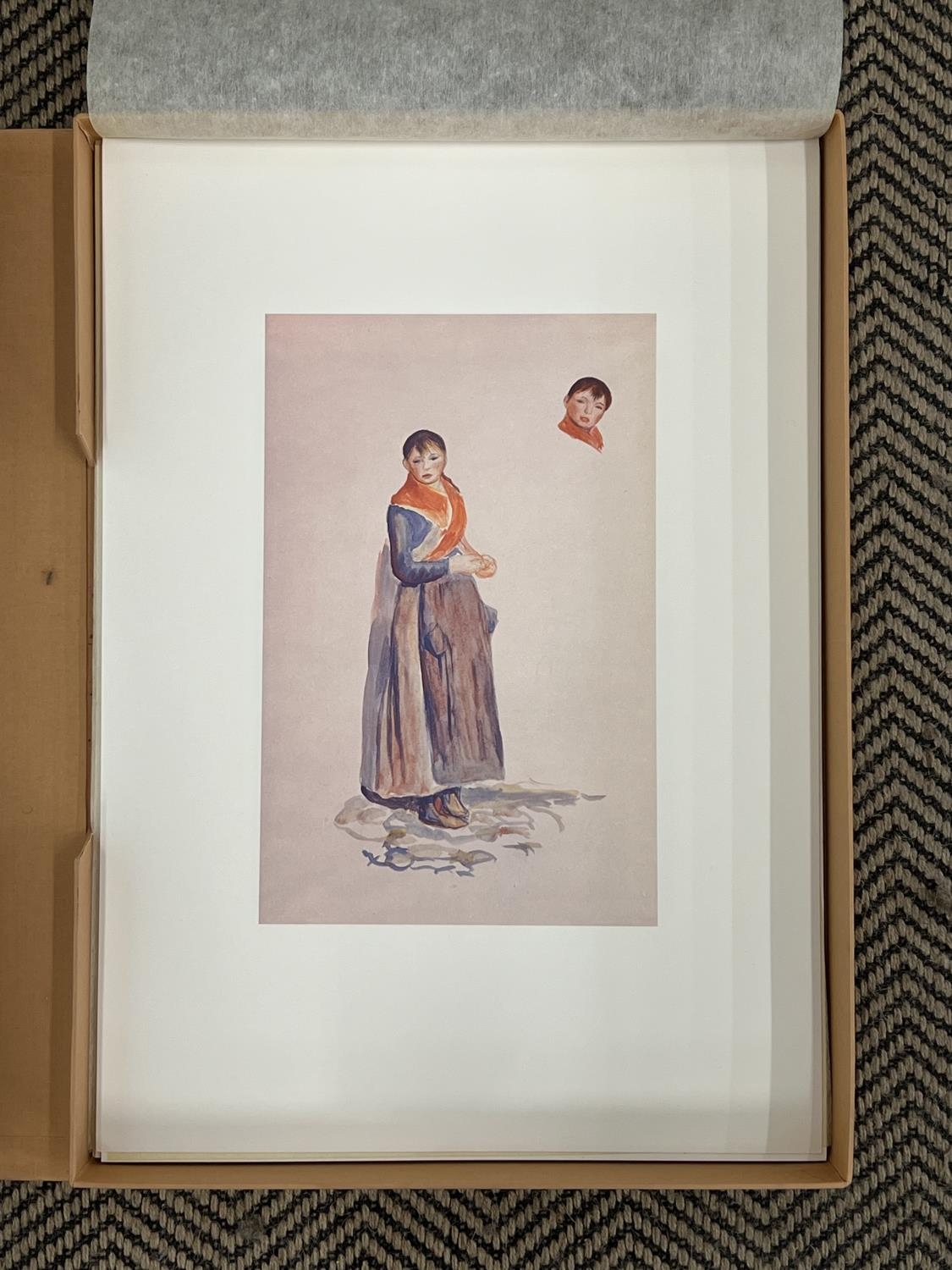 AFTER PIERRE AUGUSTE RENOIR, a folio of 24 off-set lithographs printed by Cartiere Miliani di - Image 18 of 28