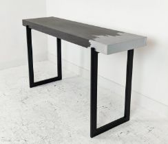 LINLEY GRAFT HALL CONSOLE TABLE, by Simon Hasaw, 160cm x 43.5cm x 85cm.