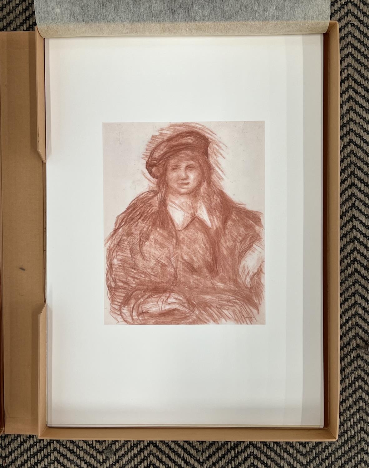 AFTER PIERRE AUGUSTE RENOIR, a folio of 24 off-set lithographs printed by Cartiere Miliani di - Image 24 of 28