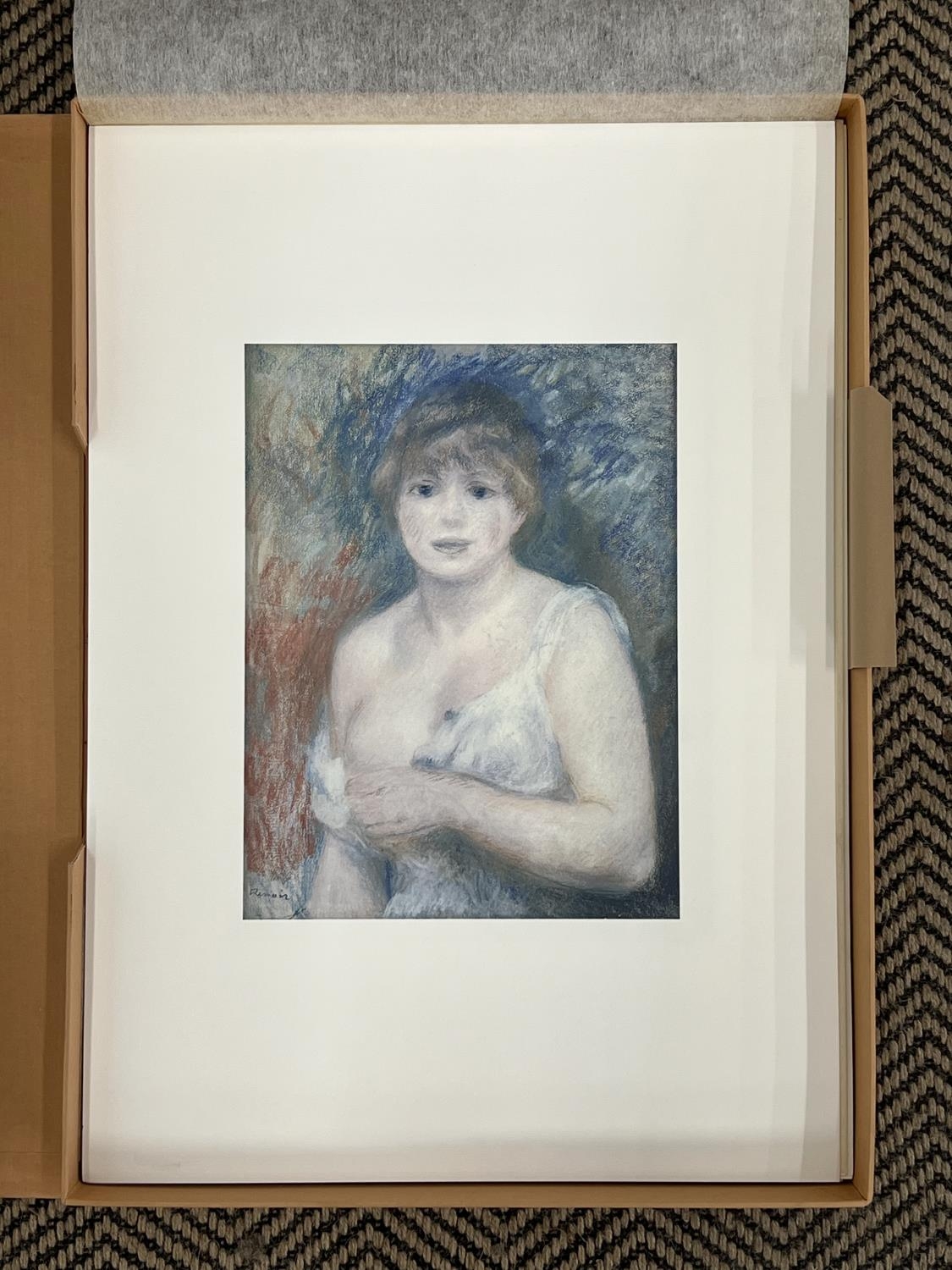AFTER PIERRE AUGUSTE RENOIR, a folio of 24 off-set lithographs printed by Cartiere Miliani di - Image 8 of 28