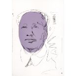ANDY WARHOL (1928-1987), Mao, screenprint on wall paper, 1989/90, The Andy Warhol Estate and