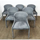 ROCHE BOBOIS STEEPLE CHAIRS, a set of six, by Enrico Franzolini, 78cm H approx. (6)