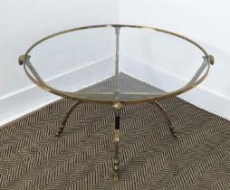ATTRIBUTED TO MAISON JANSEN COFFEE TABLE, 43cm H x 83cm x 83cm.