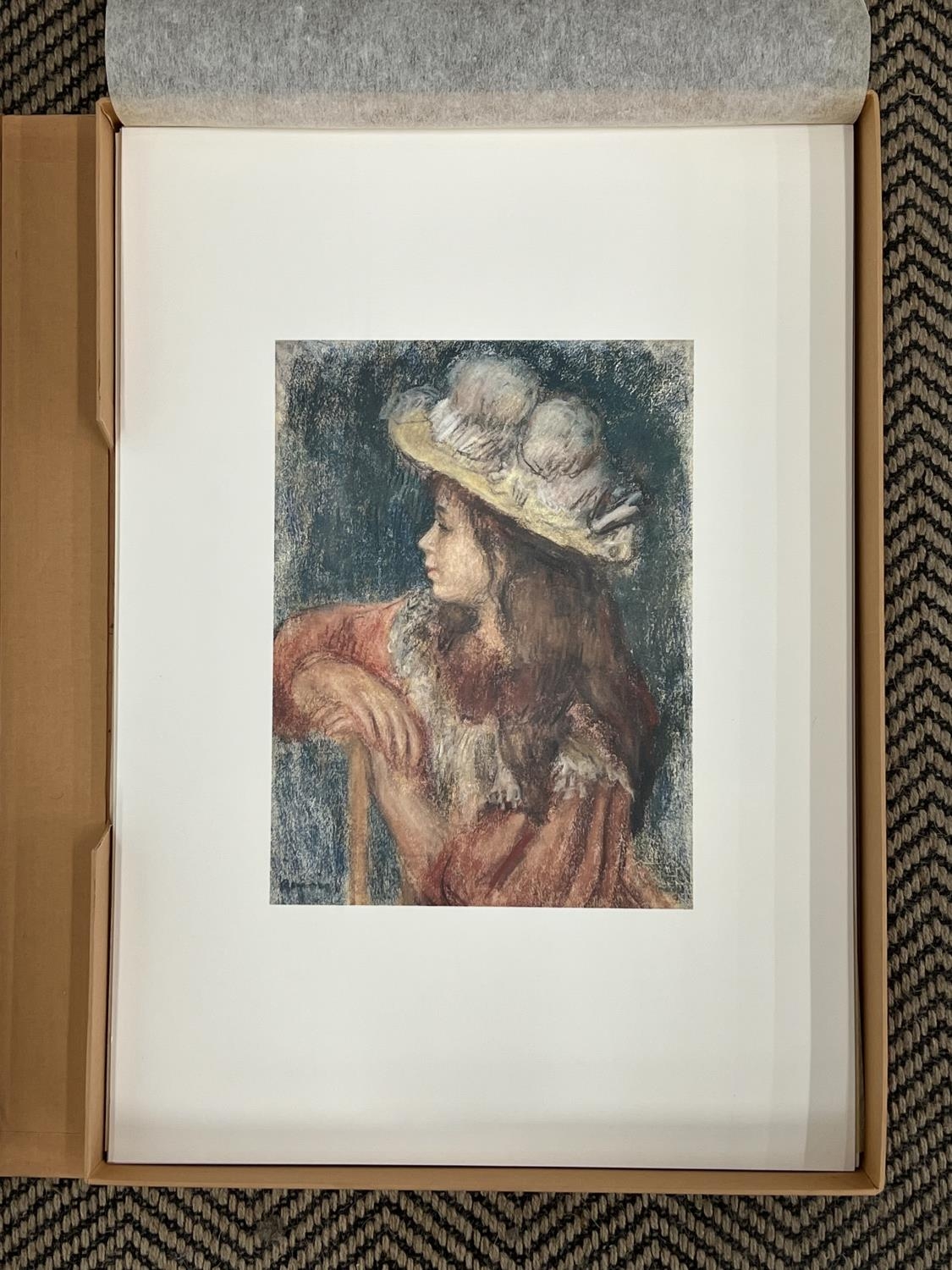 AFTER PIERRE AUGUSTE RENOIR, a folio of 24 off-set lithographs printed by Cartiere Miliani di - Image 13 of 28