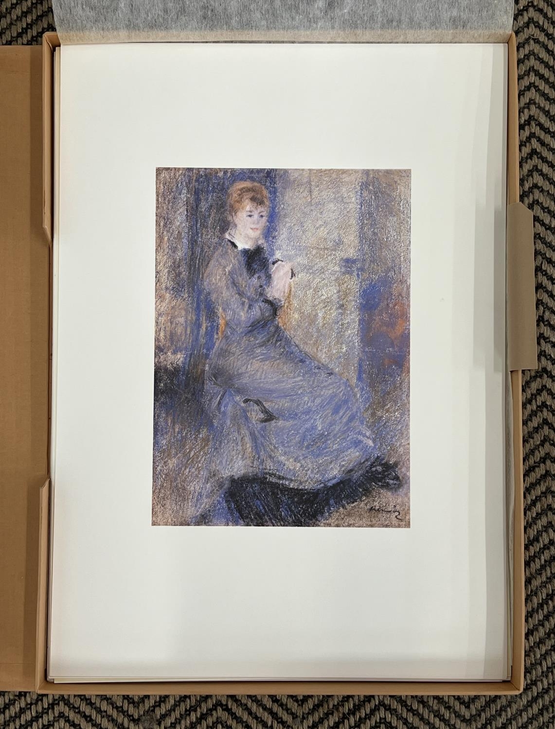 AFTER PIERRE AUGUSTE RENOIR, a folio of 24 off-set lithographs printed by Cartiere Miliani di - Image 4 of 28