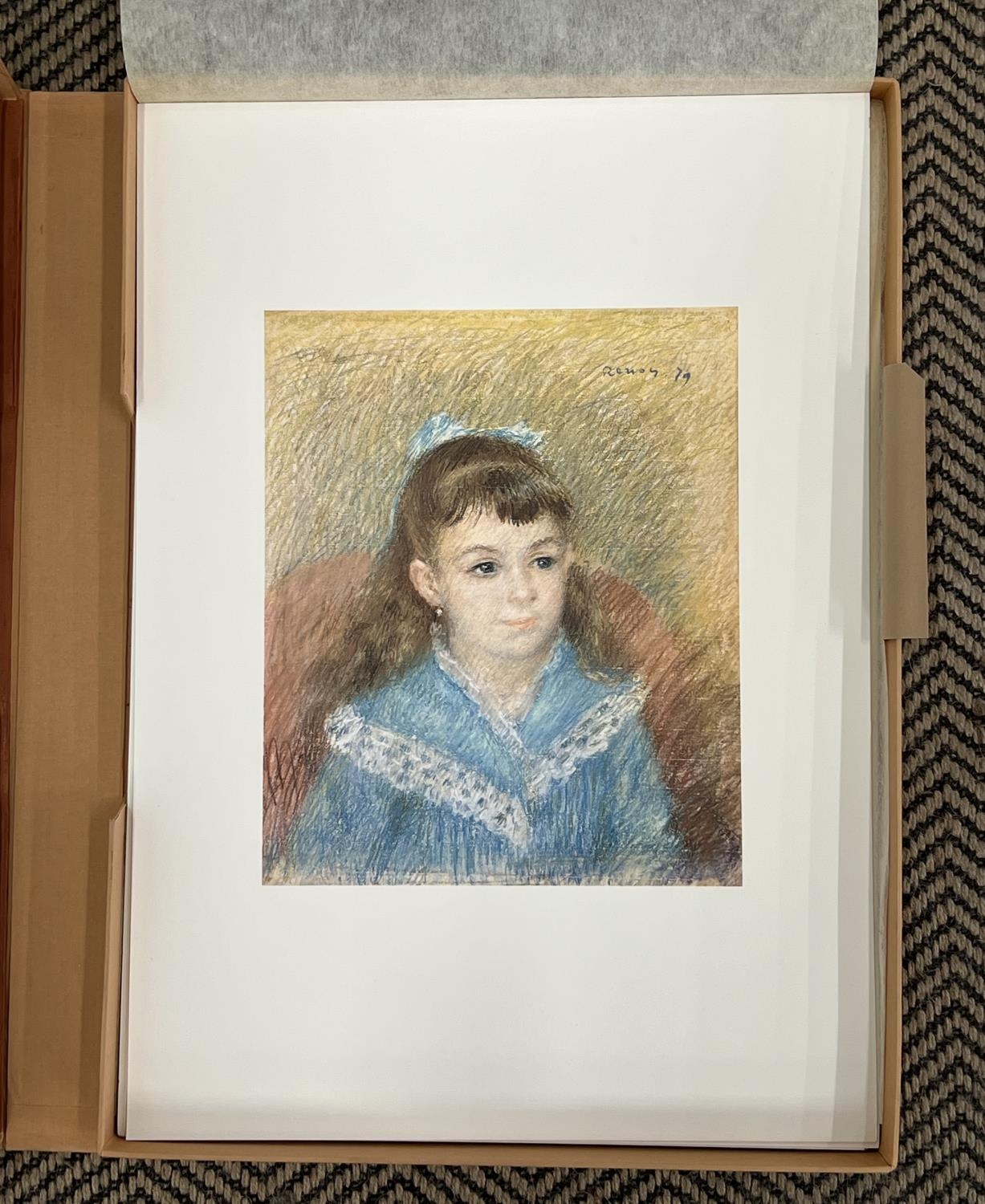 AFTER PIERRE AUGUSTE RENOIR, a folio of 24 off-set lithographs printed by Cartiere Miliani di - Image 6 of 28