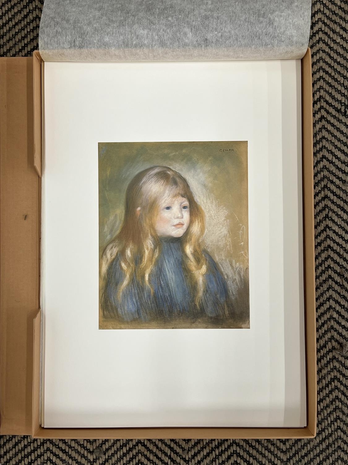 AFTER PIERRE AUGUSTE RENOIR, a folio of 24 off-set lithographs printed by Cartiere Miliani di - Image 20 of 28