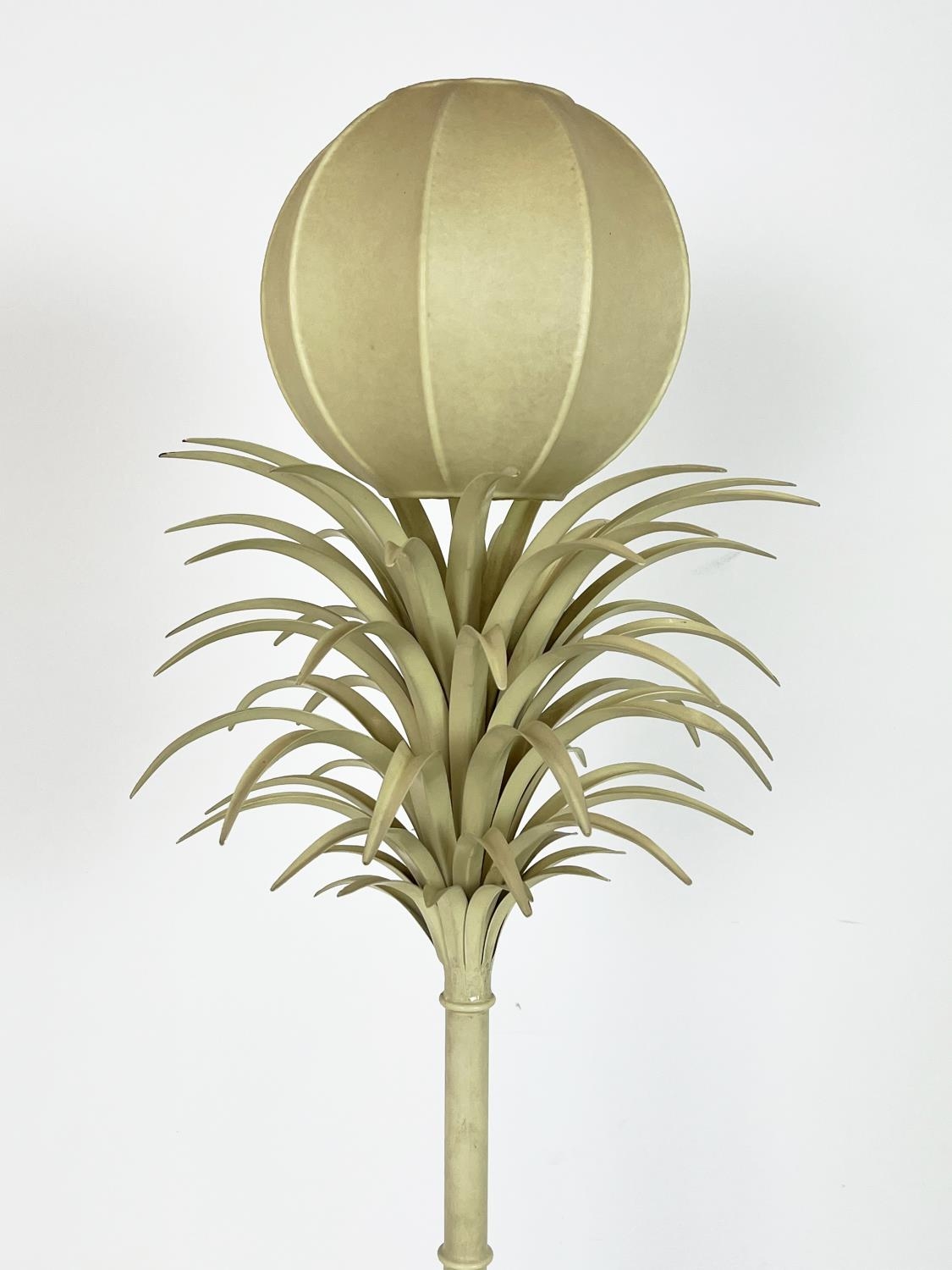 ATTRIBUTED TO SERGIO TERZANI PALM TREE TREE FLOOR LAMP, circa 1960's, painted metal, 160cm H. - Image 2 of 4