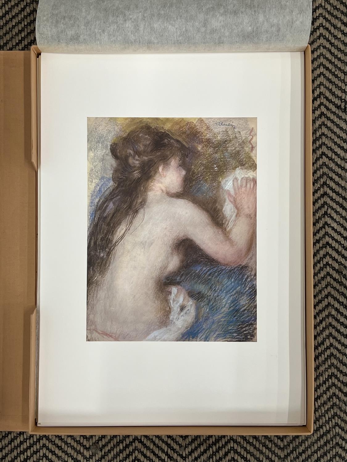 AFTER PIERRE AUGUSTE RENOIR, a folio of 24 off-set lithographs printed by Cartiere Miliani di - Image 9 of 28