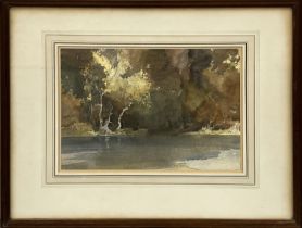 SIR WILLIAM RUSSELL FLINT RA RSW PRWS (Scottish 1880-1969), 'Autumn at Arundel', watercolour, signed