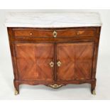 DUTCH SIDE CABINET, early 19th century Kingwood and gilt metal of slight serpentine outline with