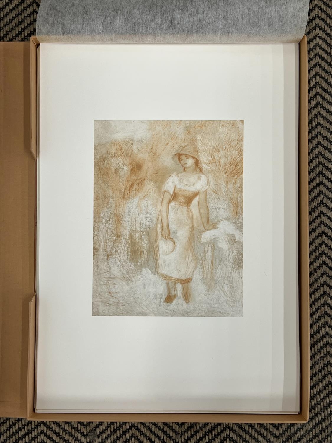 AFTER PIERRE AUGUSTE RENOIR, a folio of 24 off-set lithographs printed by Cartiere Miliani di - Image 11 of 28
