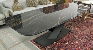 CATTELAN ITALIA STRATOS TABLE, by Paolo Cattelan and Studio Kronos, 238cm x 118cm x 74cm.