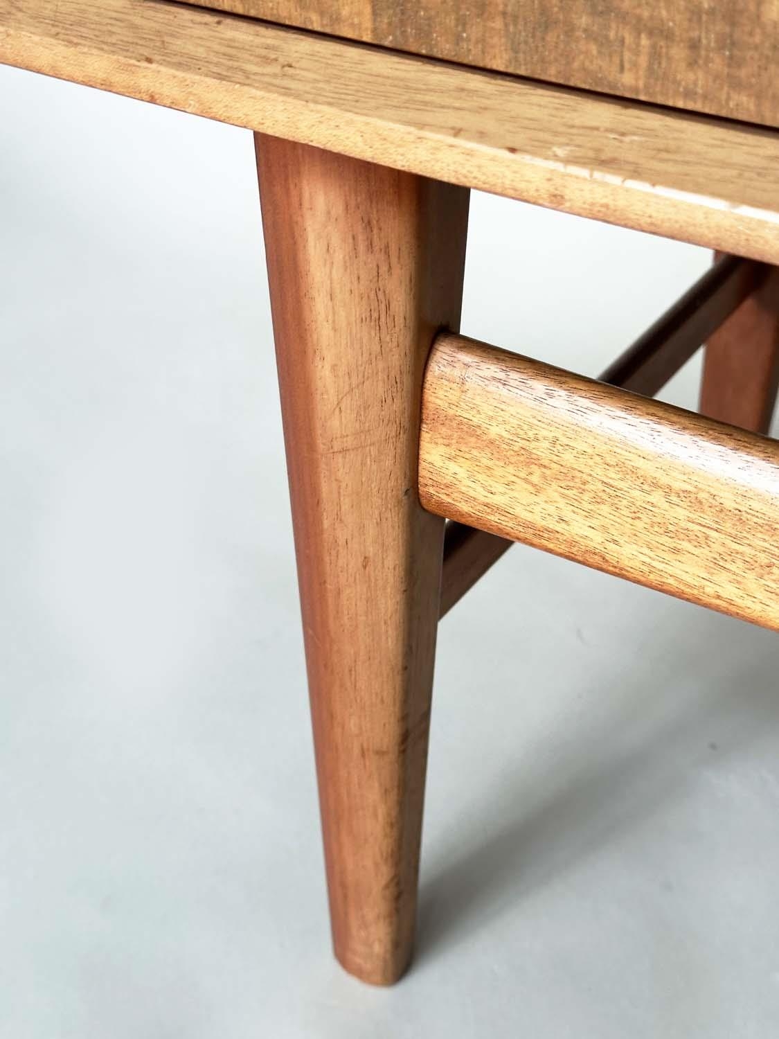 GORDON RUSSELL SIDEBOARD, mid 20th century teak, with three drawers flanked by cupboards stamped - Image 5 of 8