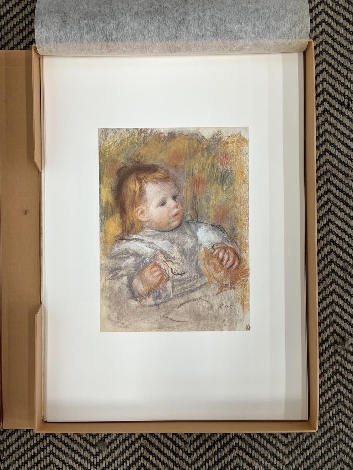 AFTER PIERRE AUGUSTE RENOIR, a folio of 24 off-set lithographs printed by Cartiere Miliani di - Image 22 of 28