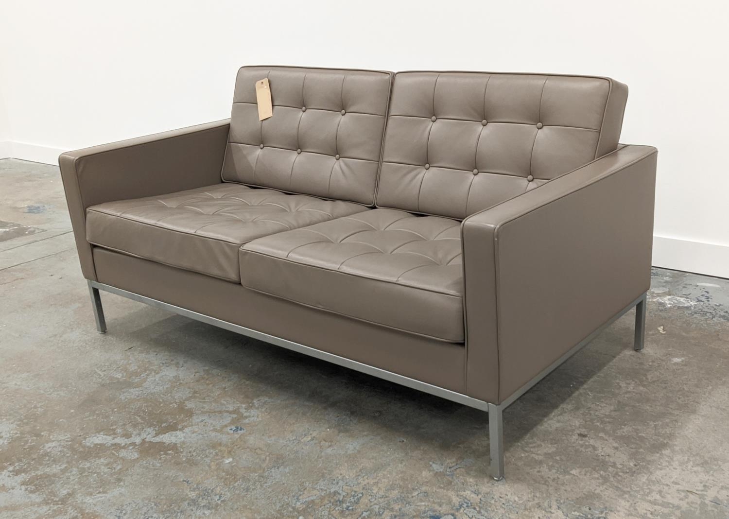KNOLL FLORENCE KNOLL SOFA, by Florence Knoll, 159.5cm W. - Image 4 of 8