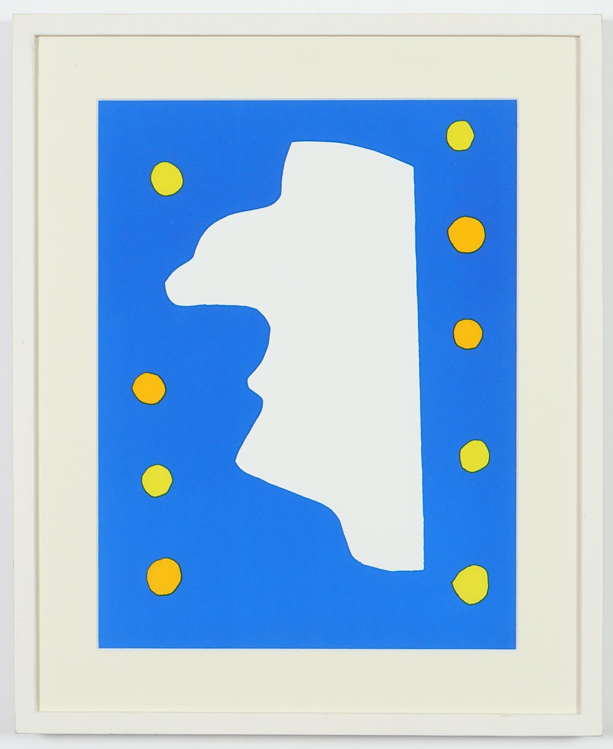 HENRI MATISSE, Portrait lithograph 2004. Idem Mourlot.