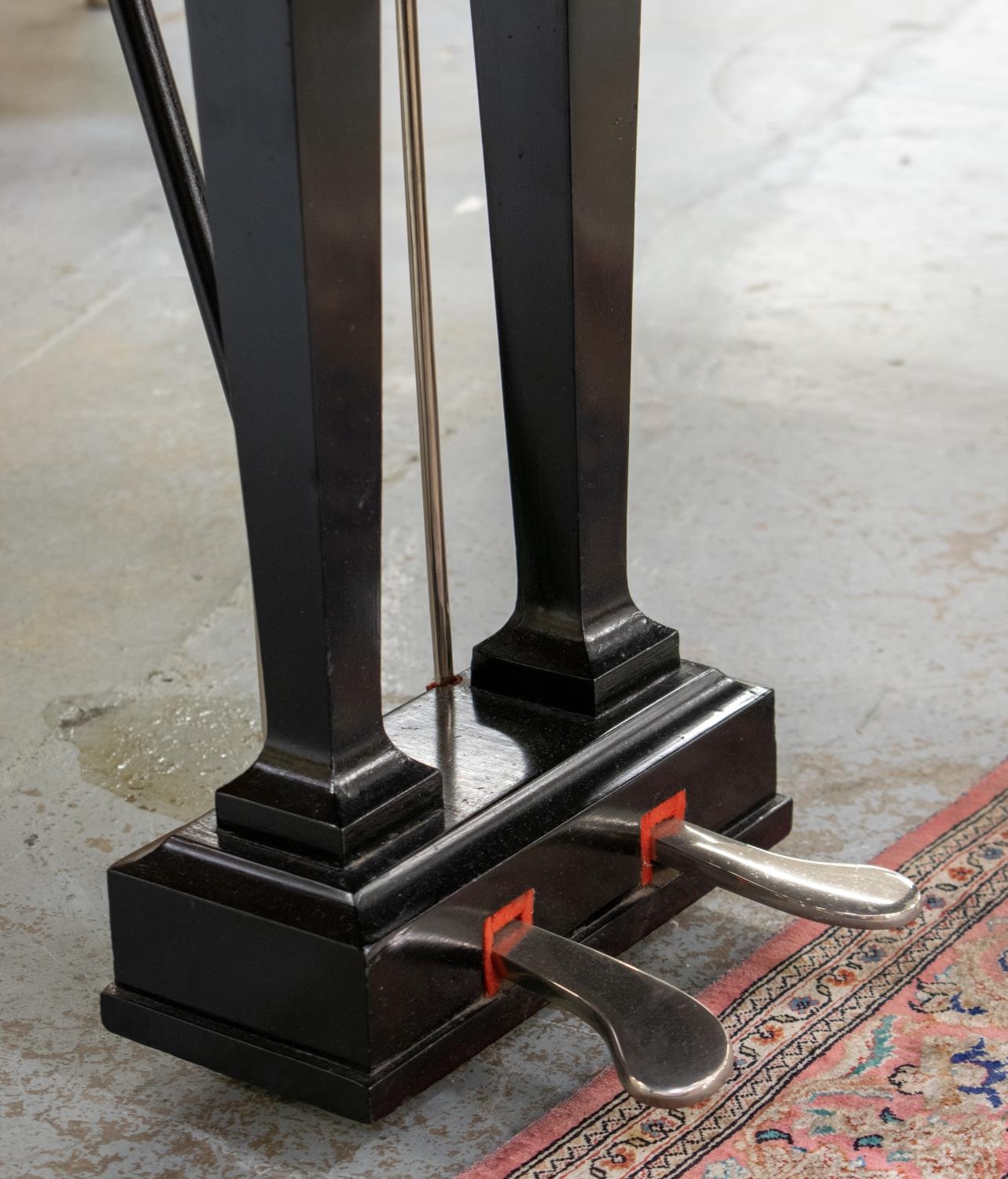 BABY GRAND PIANO BY JOHN BROADWOOD AND SONS, 20th century ebonised, 97cm H x 143cm x 130cm. - Image 12 of 12