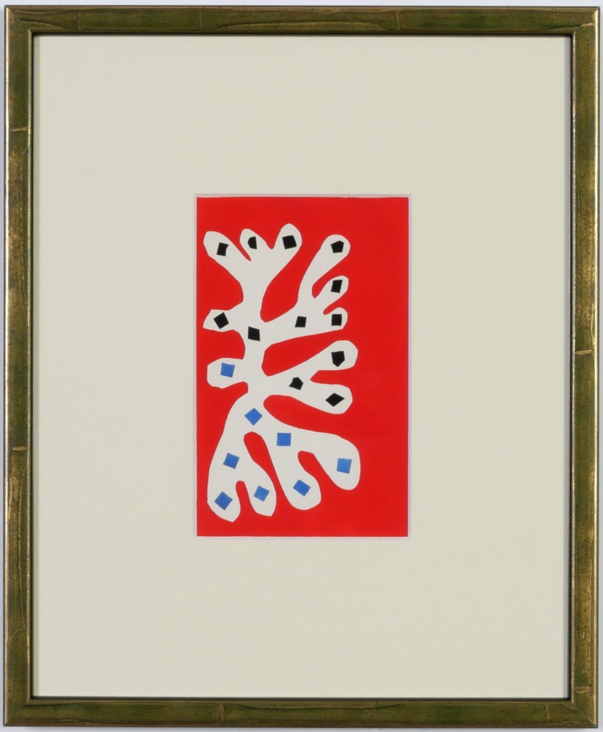 HENRI MATISSE, a set of ten rare hand coloured pochoir, after the decoupage, edition 1000, published - Bild 8 aus 11