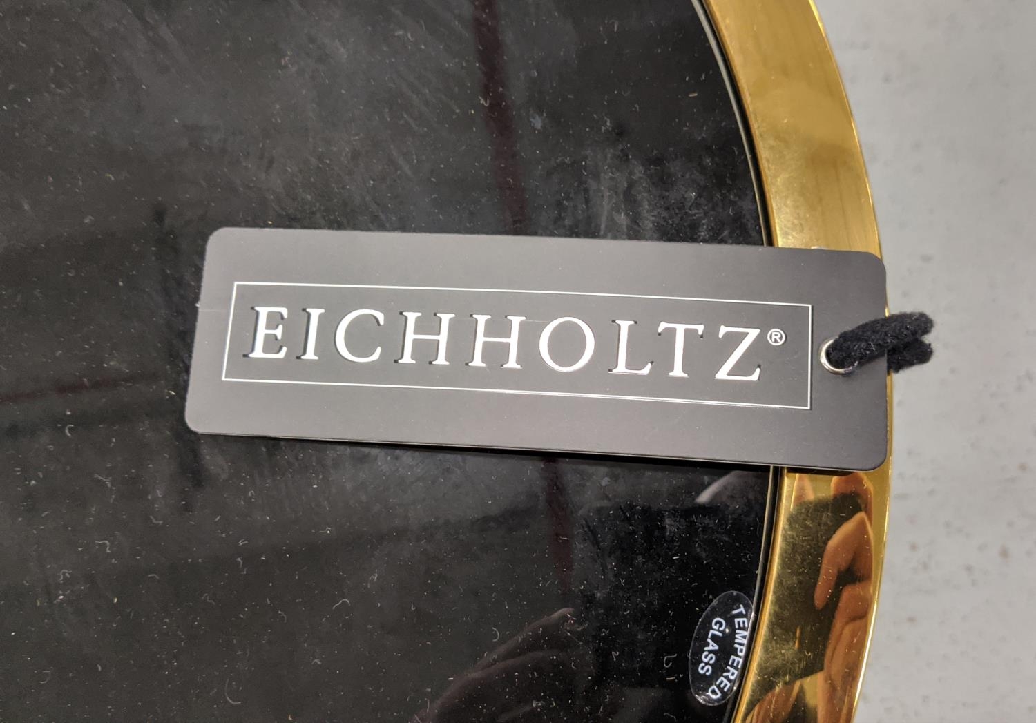 EICHHOLTZ 'NESTOR' SIDE TABLES, a set of two, black glass tops, largest 55cm W x 46cm H. (2) - Bild 6 aus 6