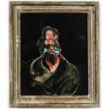 FRANCIS BACON, Isabelle Rawsthorne, off set lithograph, printed by Maeght 1966, 33cm x 25cm,