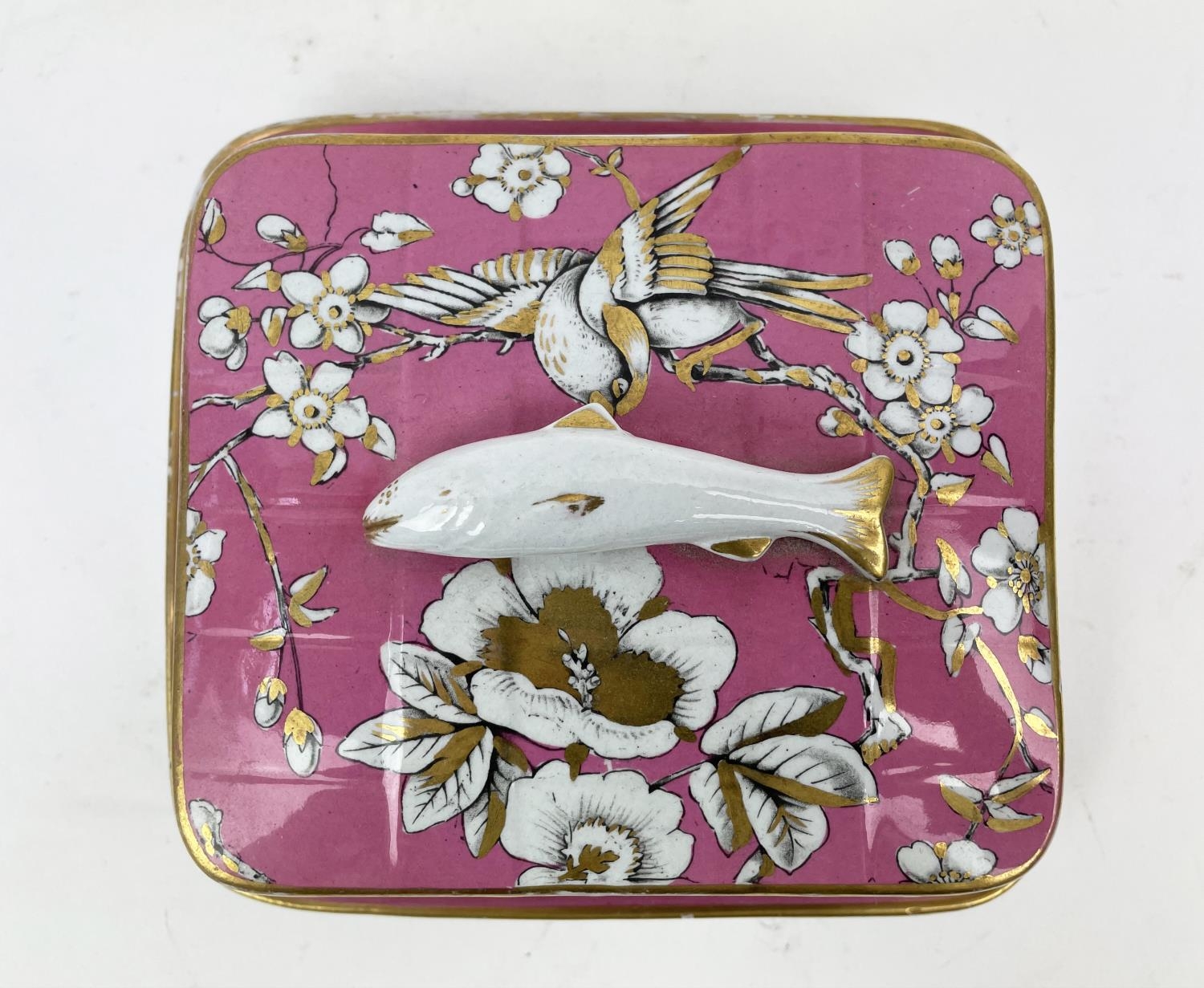 SARDINE DISHES, a collection of fourteen, various designs and patterns. (14) - Bild 17 aus 45