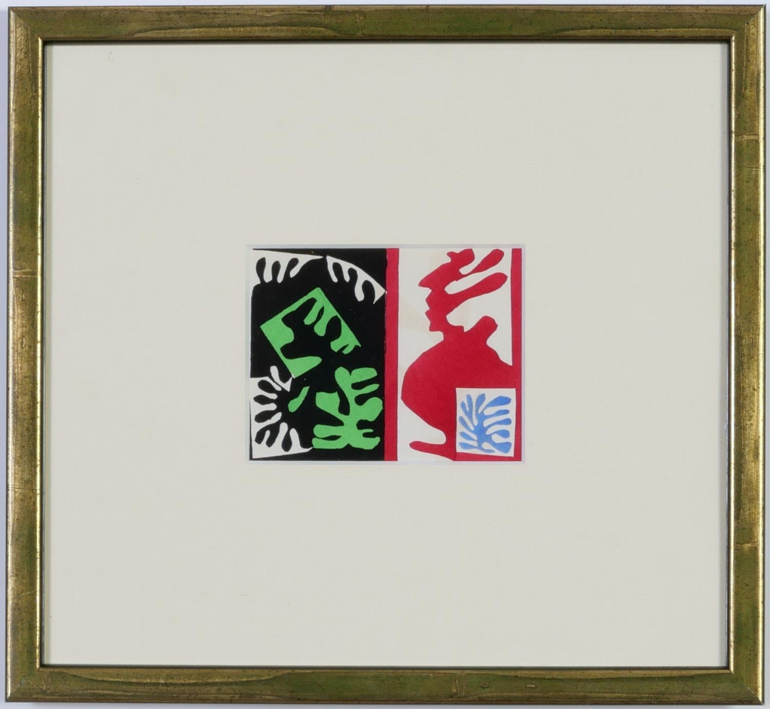 HENRI MATISSE, a set of ten rare hand coloured pochoir, after the decoupage, edition 1000, published - Image 10 of 11