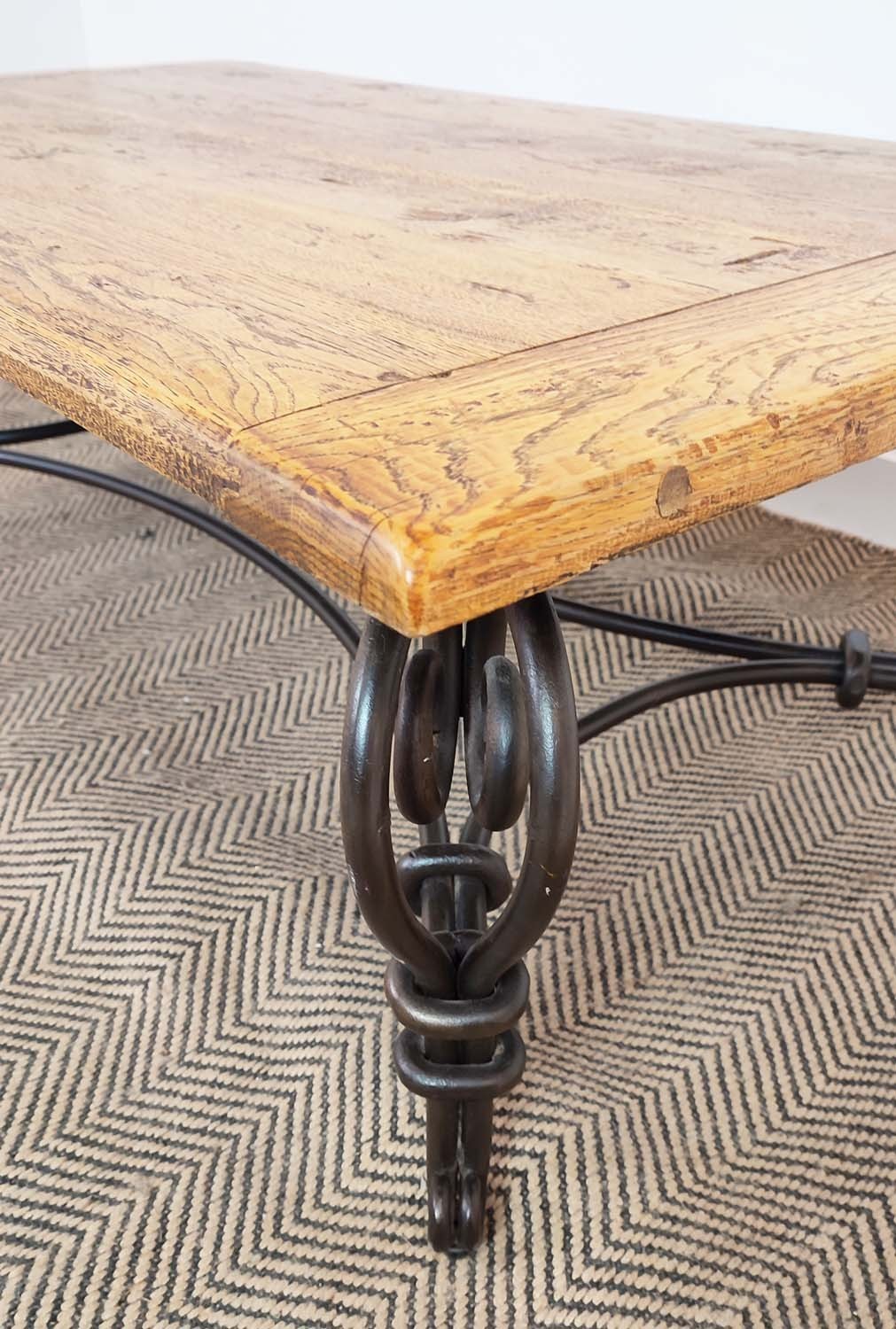 LOW TABLE, to match previous lot, 47cm H x 130cm x 70cm. - Image 9 of 12