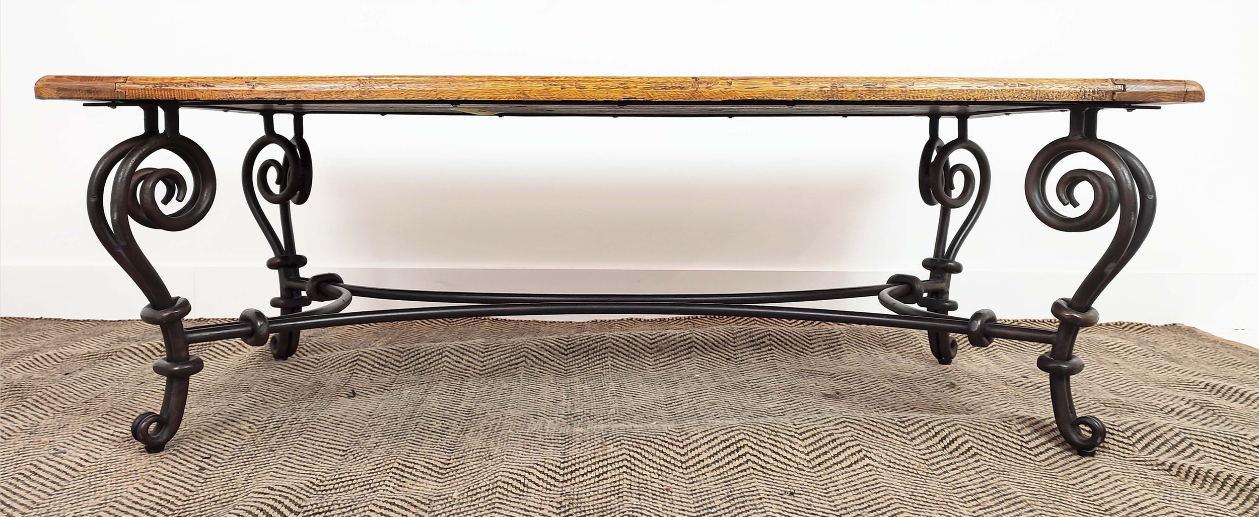 LOW TABLE, to match previous lot, 47cm H x 130cm x 70cm. - Image 3 of 12