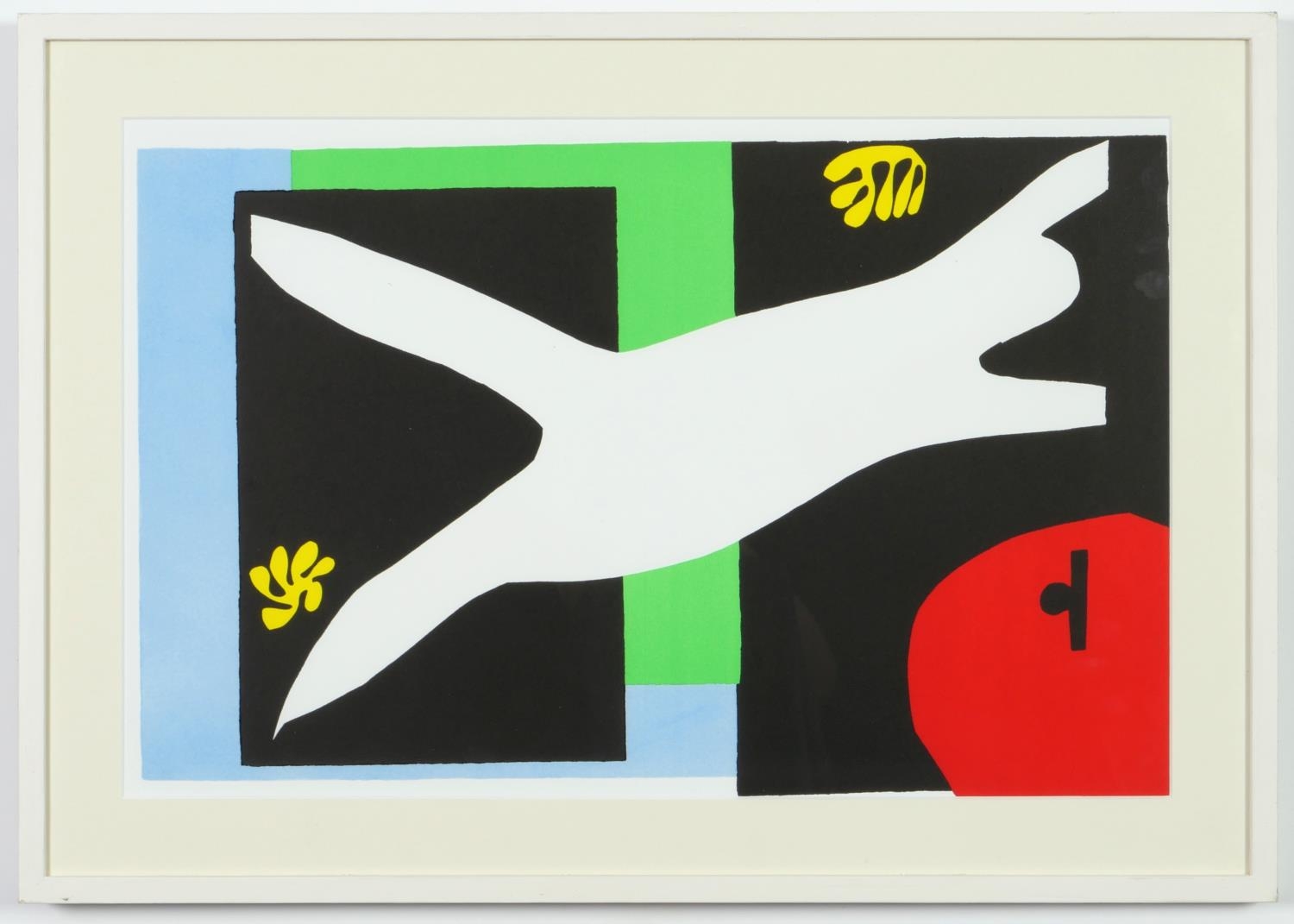 HENRI MATISSE, La Nageur lithograph 2004, Idem Mourlot.