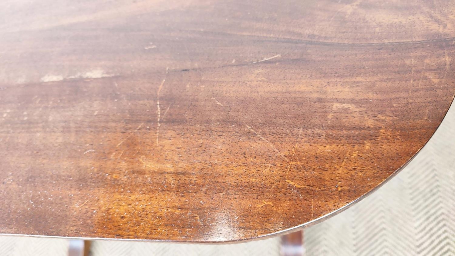 WRITING TABLE, Biedermeier walnut with single drawer, 79cm H x 94cm x 53cm. - Image 11 of 14